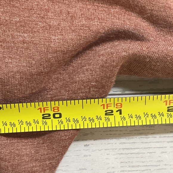 Mind Matter NWT Side Belted Wrap Dress Rose Gold Knee Length Short Sleeve Medium - Picture 14 of 16